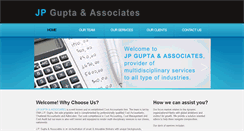 Desktop Screenshot of jpguptaassociates.com